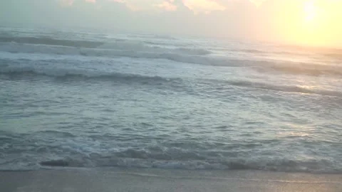 Sunrise over the Atlantic Stock Footage 141924679