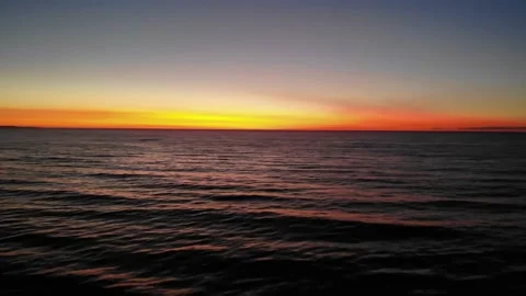 Sunrise over the Atlantic Video stock 145938529