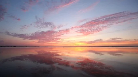 Sunrise over Atlantic Ocean Stock Footage 78420201
