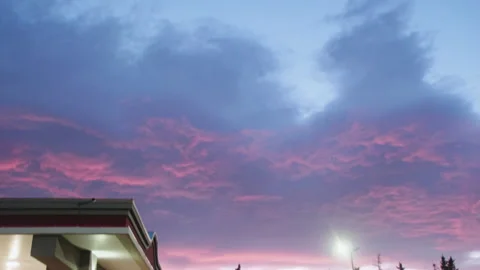 Sunrise over Calgary Stock Footage 246877349