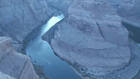 Sunrise over Canyon Stock Footage 287512962