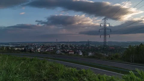 Sunrise over city Stock Footage 273706239
