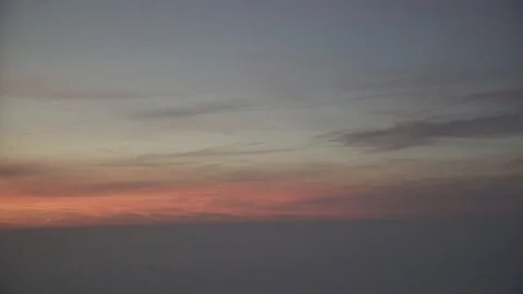 Sunrise over Clouds Video stock 99570499