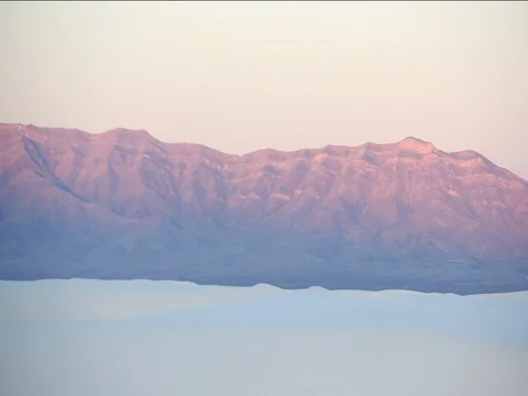 Sunrise over desert timelapse Stock Footage 82508736