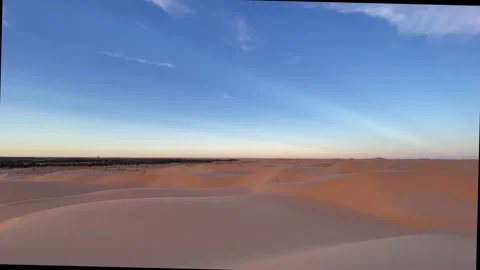 Sunrise over the dunes 스톡 동영상 197484676