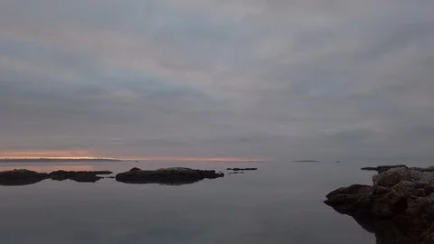 Sunrise Over Haro Strait Video stock 121771583