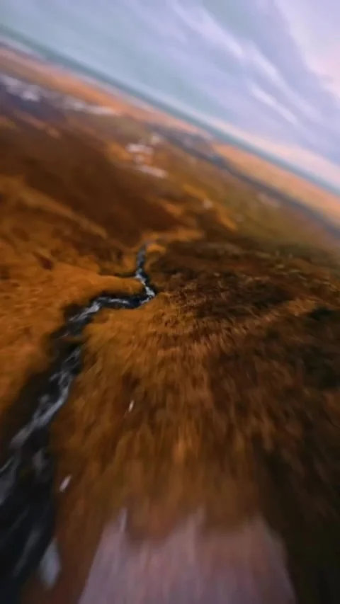 Sunrise over the mountains Stock Footage 268540646