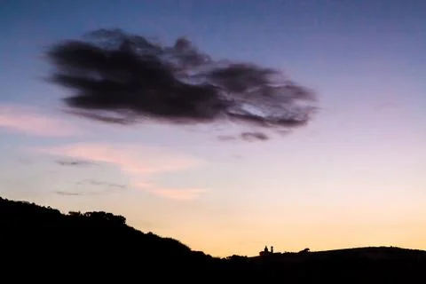 Sunrise over Mtahleb Stock Photos
