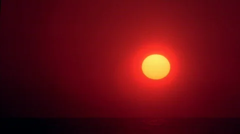 Sunrise over Ocean HD Stock-Footage 524516