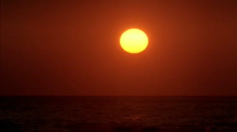 Sunrise over Ocean HD 스톡 동영상 558883