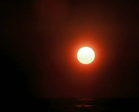 Sunrise over Ocean PAL Stockbeeldmateriaal 558780