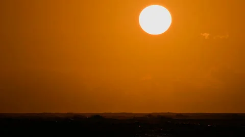 Sunrise over the Ocean in Time-lapse – 480x270 Video stock 6149557