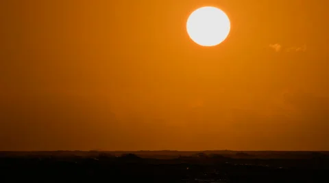 Sunrise over the Ocean in Time-lapse – HD Stock Footage