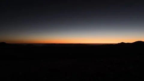 Sunrise Over Open Wilderness Timelapse Stock Footage 326699998