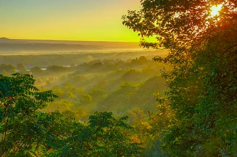 Sunrise over Stock Photos