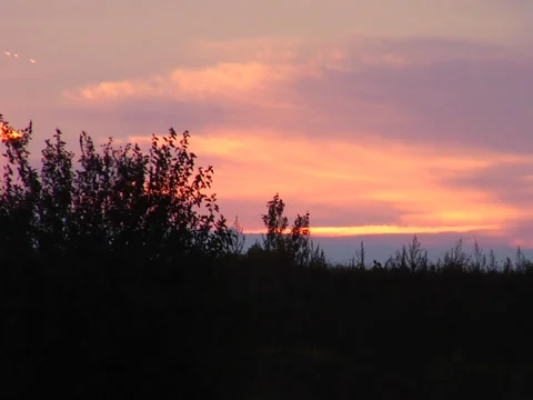 Sunrise Over Prairie Видео 34260279
