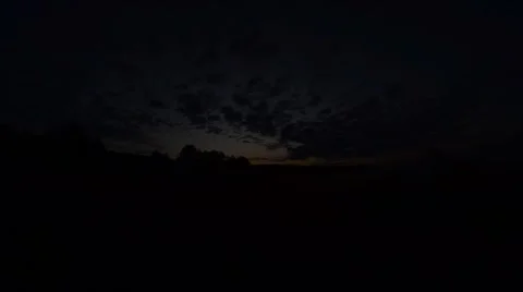Sunrise over river Stock Footage 63406860