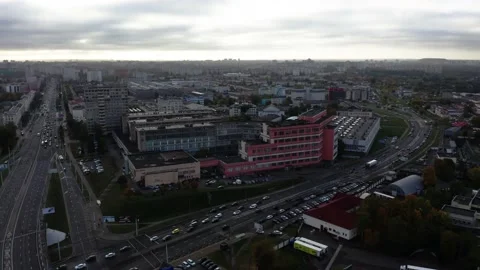 Sunrise over the river. Сlouds over the river. Stock Footage 219474249