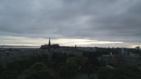 Sunrise over Scotland Stock Footage 280798216
