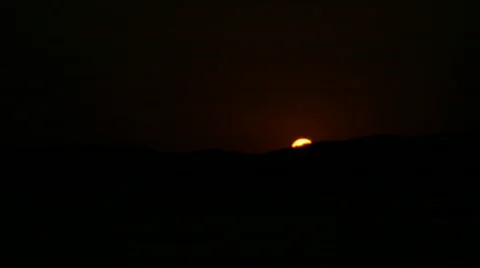 Sunrise over the Sea Stock Footage