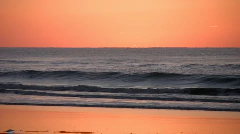 Sunrise over Sea Video stock 1173179