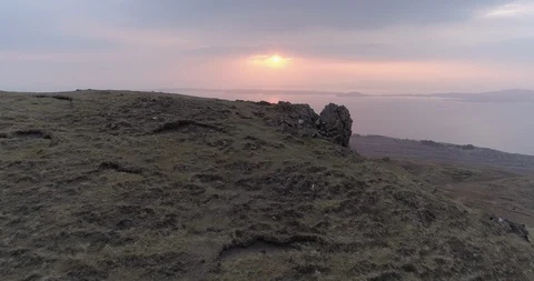 Sunrise over the sea Stock Footage 108448309