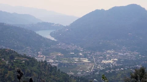 Sunrise Over Snow Capped Himalayan River Stock Footage 337633216