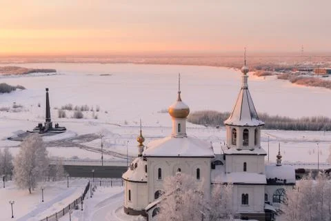 Sunrise over the Temple 스톡 사진