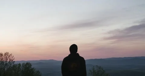 Sunrise overlook Video stock 52075000