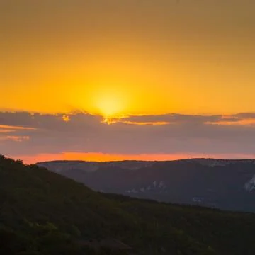 Sunrise Foto stock