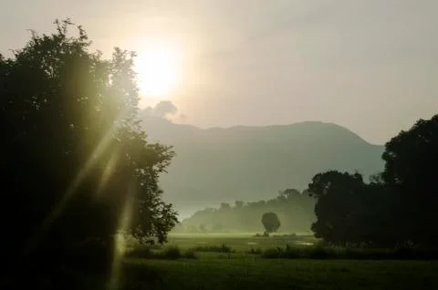 Sunrise Foto stock