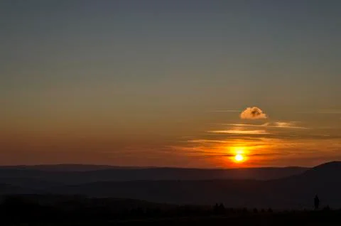 Sunrise Foto stock