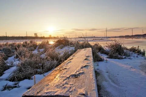 Sunrise. Stock Photos