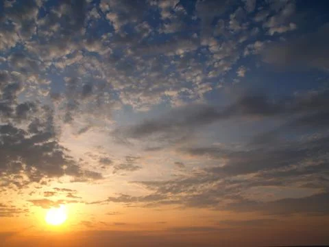 The Sunrise Foto stock