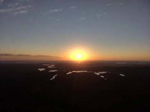 Sunrise Foto stock