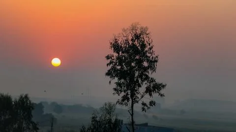 Sunrise Foto stock