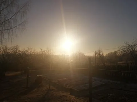 Sunrise Foto stock