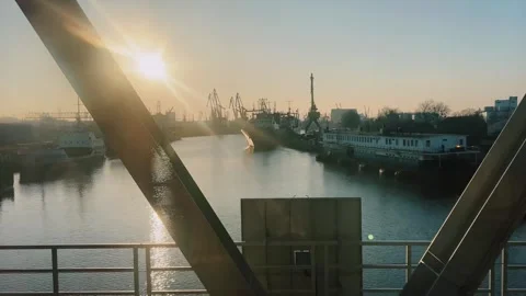 Sunrise Reflections Over the Tranquil Water, an Aesthetic Experience to Cherish Stock Footage 301788641
