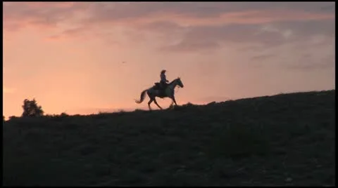 Sunrise Ride #2 Stock Footage 21278187