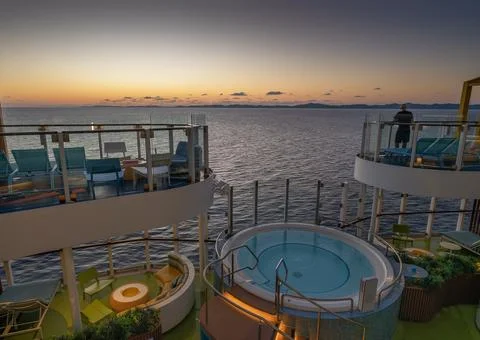 Sunrise at Roatan Stock Photos