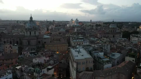 SUNRISE OF ROME Video stock 137977575