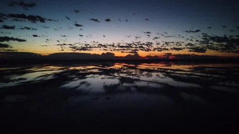 Sunrise Salt Flats 動画素材 250495612