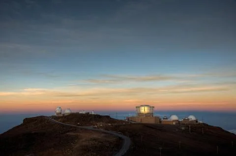 Sunrise on science city 写真素材