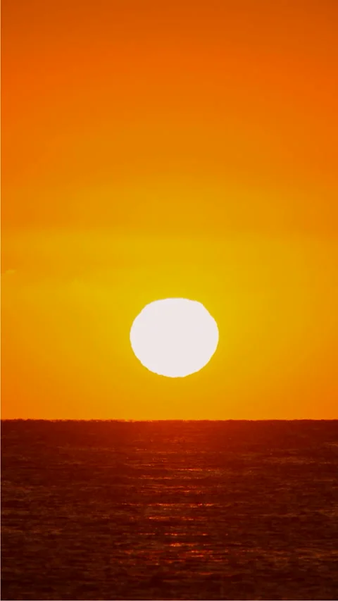 Sunrise on the Sea Day Stock-Footage 332383965