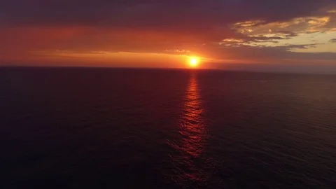 Sunrise at the sea Stock Footage 71357334