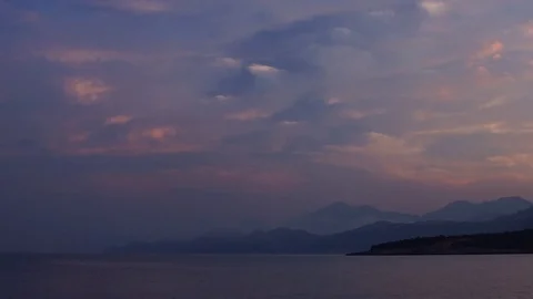 Sunrise Sea Stock Footage 77006862