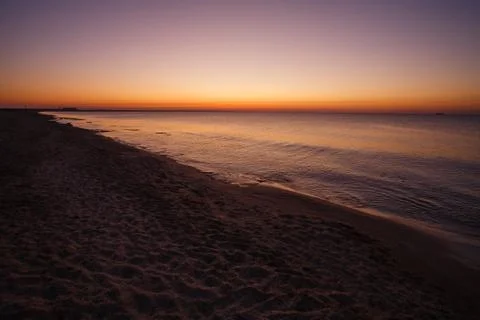 Sunrise on the sea Stock-Fotos