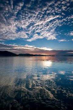 Sunrise Seascape. Stock Photos