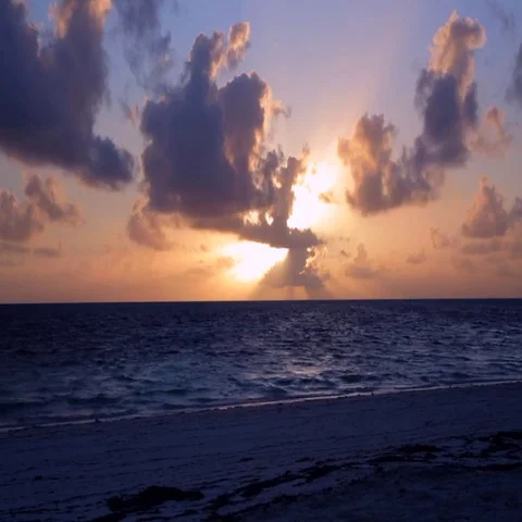 Sunrise shot in Cuba Stock Footage 69733421