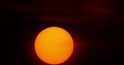 Sunrise shot from Ormond Beach, FL.  December 24th, 2017 Video stock 83897520